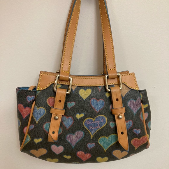 Dooney & Bourke Graffiti Heart Purse c. 2004 - Picture 3 of 7